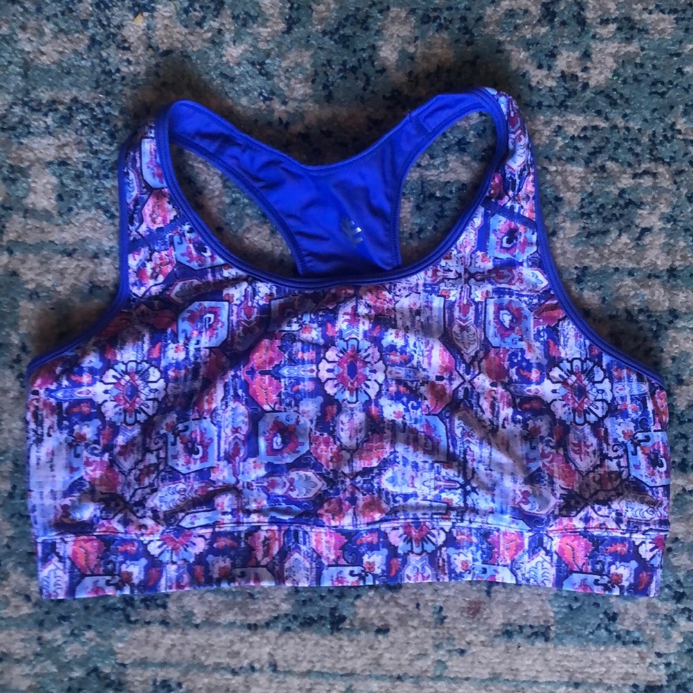 Coolibar Swim/Sports Bra UPF 50 Sz M EUC